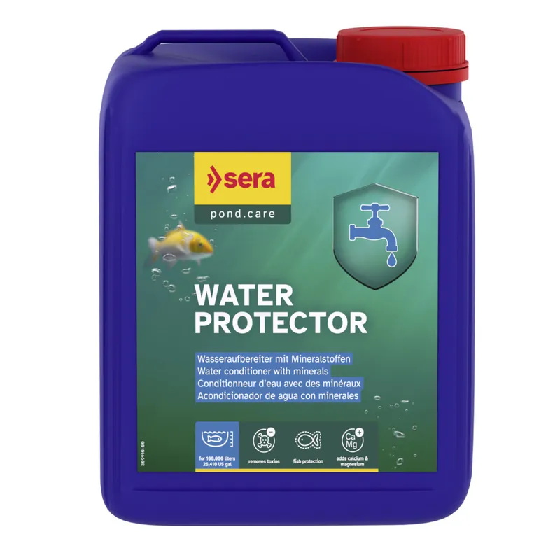 Neuheit sera Pond Water Protector 5,0 Liter -Wasseraufbereiter mit Mineralstoffen-